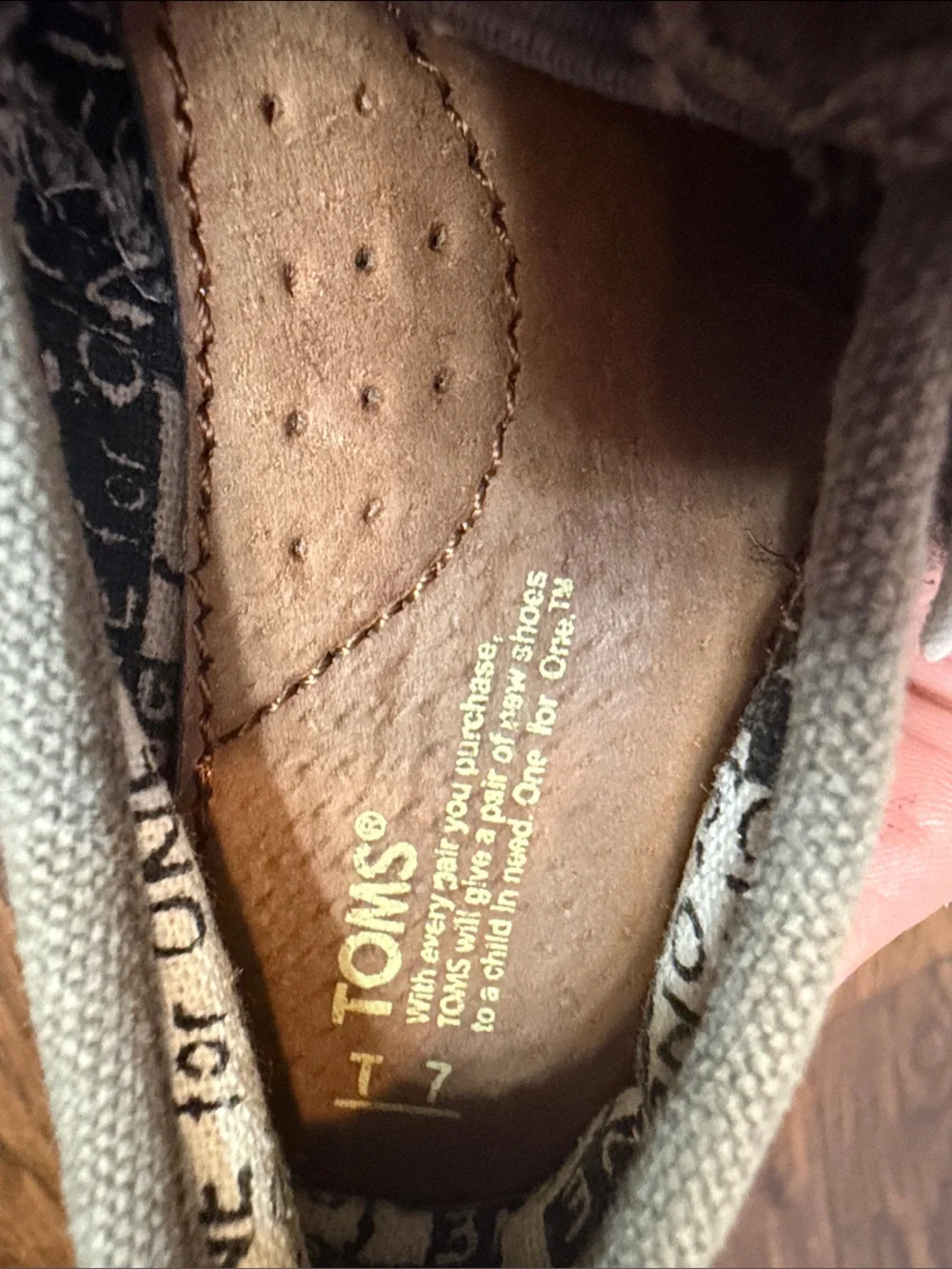 Toms Alpargata Slip-On Canvas Shoes in Gray